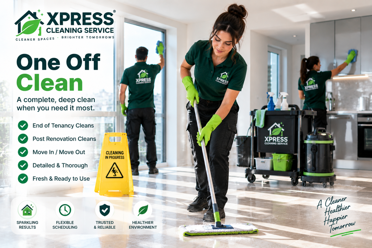 One-Off Cleaning Services Sheffield - Xpress Cleaning Service